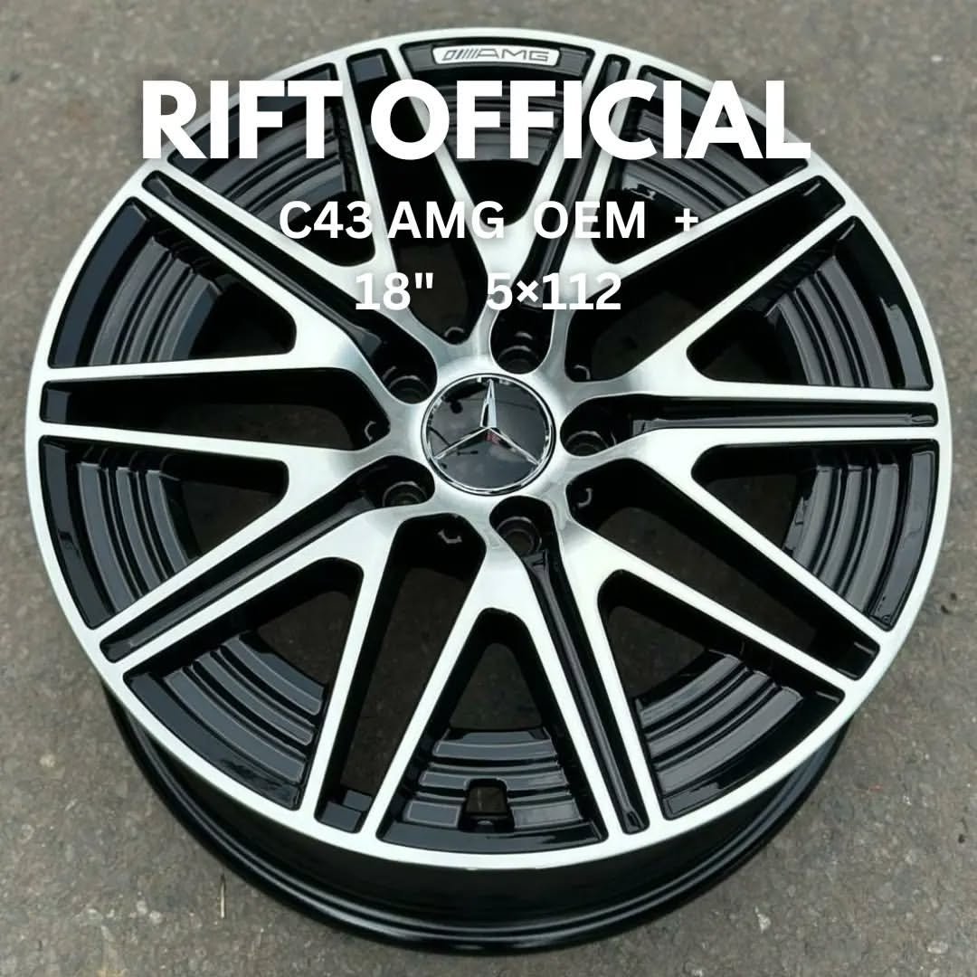 Rift Wheels AMG C43 OEM+ Alloy Wheels | 18 inch 5x112 - Image 2