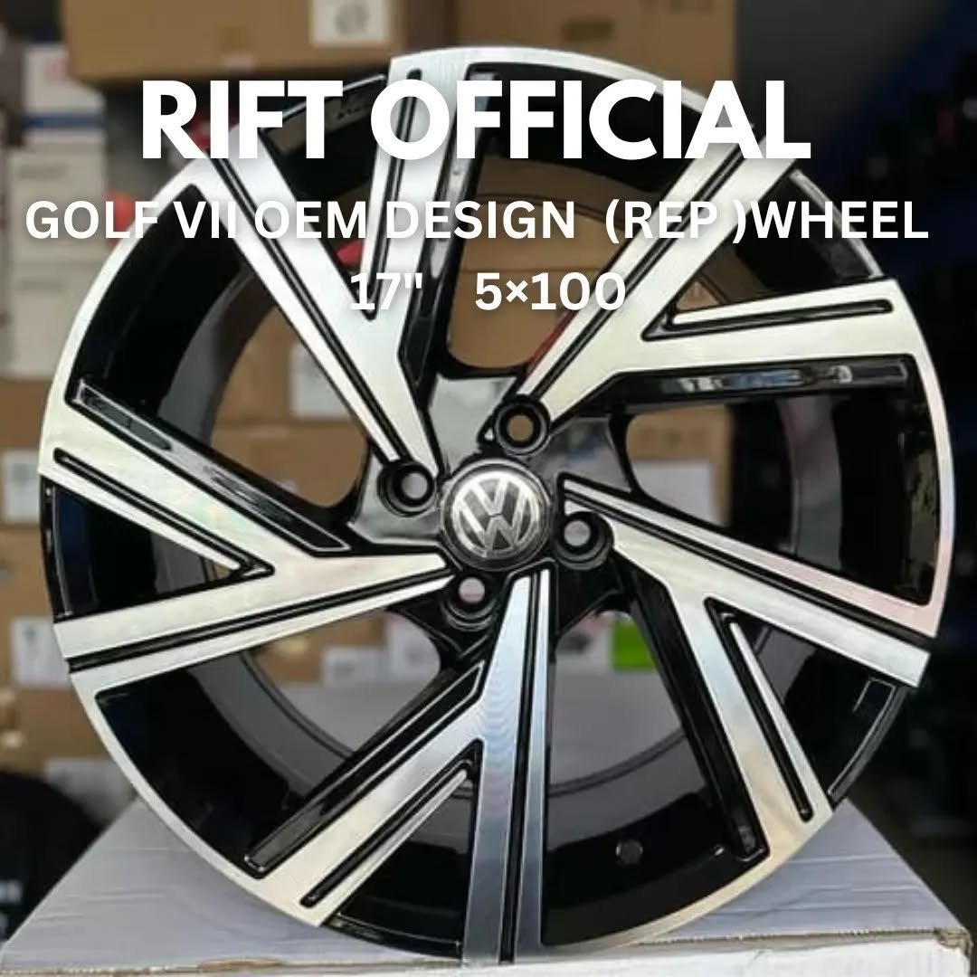 Rift Wheels Golf VII OEM+ Alloy Wheels | 17 inch 5x100 - Image 2
