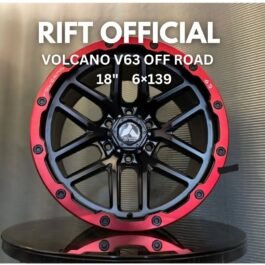 Rift Wheels Volcano V63 Alloy Wheels | 18 inch 6×139
