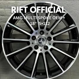 Rift Wheels AMG Multi Spoke OEM+ Alloy Wheels | 18 inch 5×112