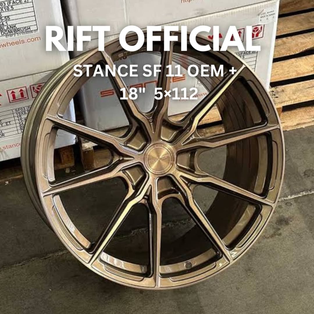 Rift Wheels Stance SF11 OEM+ Alloy Wheels | 18 inch 5x112 - Image 2