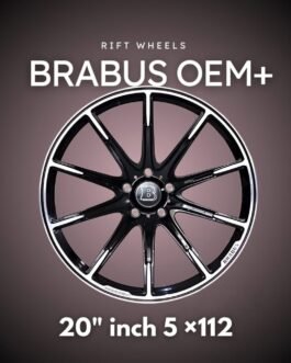 Rift Wheels Brabus Monoblock Z Edition OEM+ Alloy Wheels | 20 inch 5×112