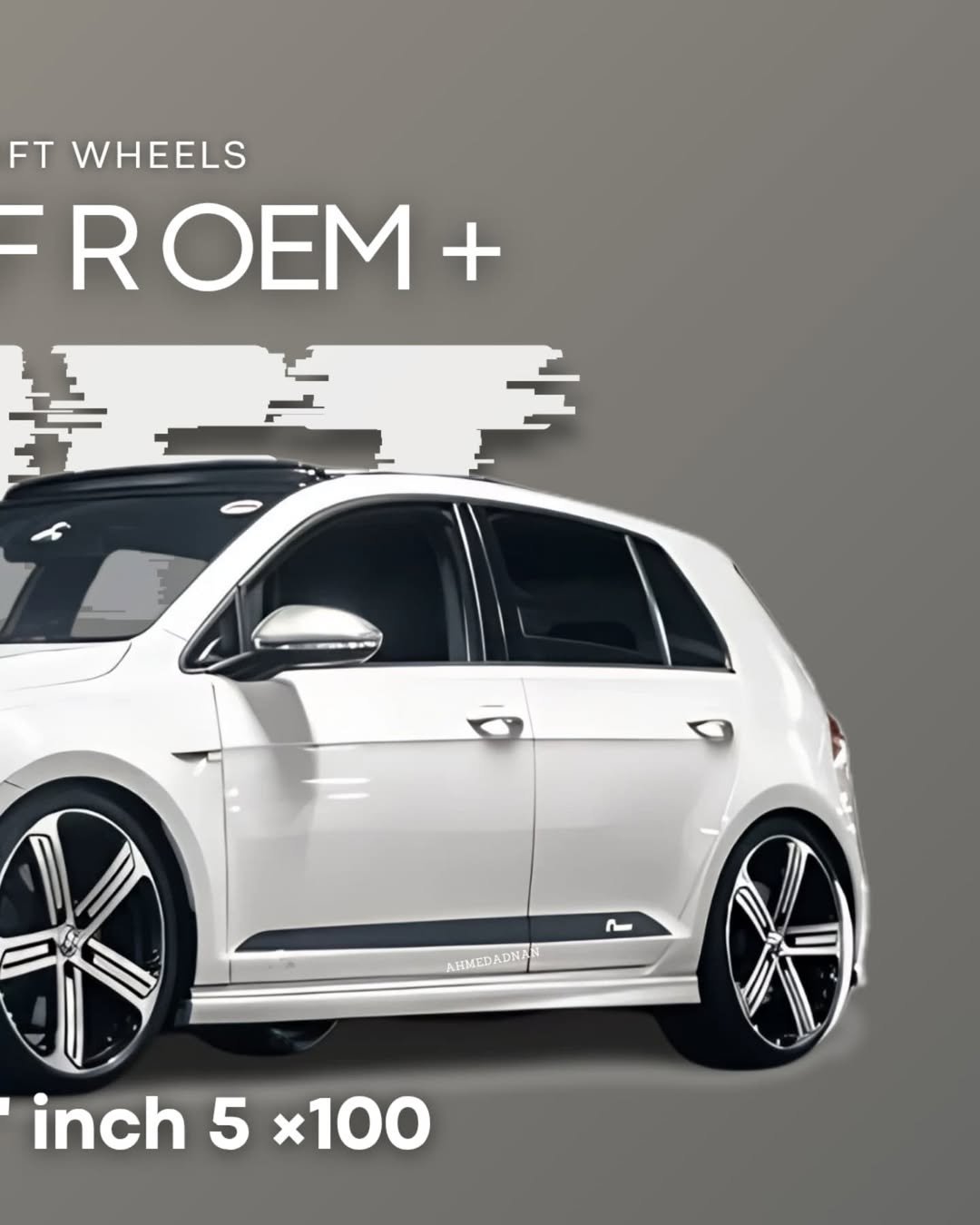 Rift Wheels Golf R OEM+ Alloy Wheels | 17 inch 5×100 - Image 3