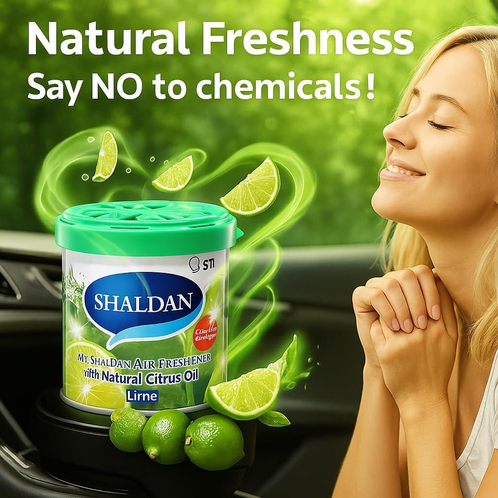 My Shaldan Japan Gel Car Perfume Air Freshener (Lime, 80 g) - Image 5