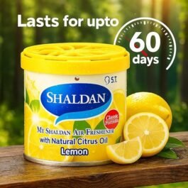 My Shaldan Japan Gel Car Perfume Air Freshener (Lemon, 80 g)