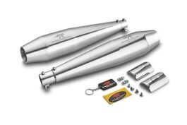 Red Rooster Performance Exhaust RRP Stellar for RE Continental GT 650/ RE Interceptor 650 | Chrome (Polish)