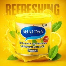 My Shaldan Japan Gel Car Perfume Air Freshener (Lemon, 80 g)