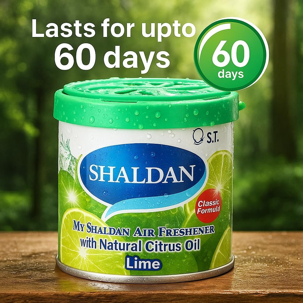 My Shaldan Japan Gel Car Perfume Air Freshener (Lime, 80 g) - Image 2