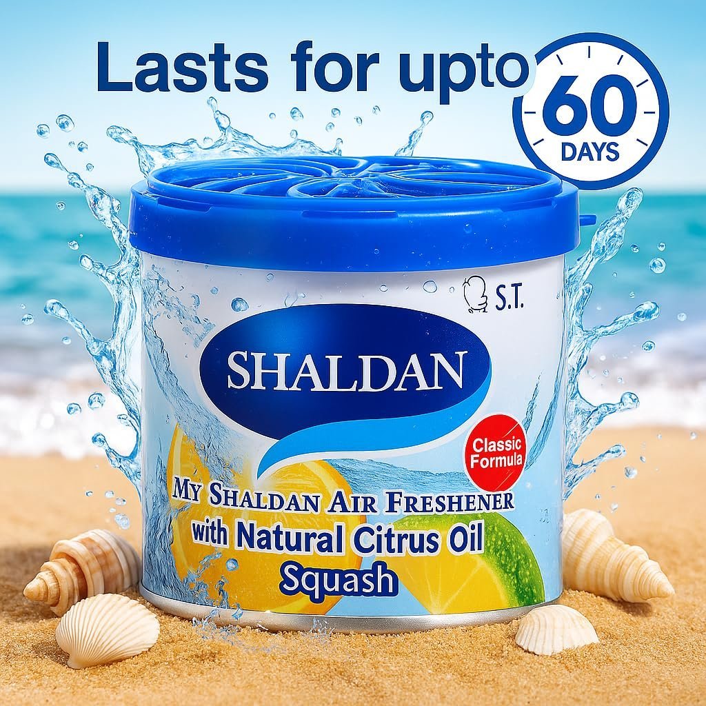 My Shaldan Japan Gel Car Perfume Air Freshener (Squash, 80 g, Citrus) - Image 2