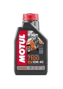 Motul 7100 4T Fully Synthetic Petrol Engine Oil for Bikes, 10W-40 - 1L