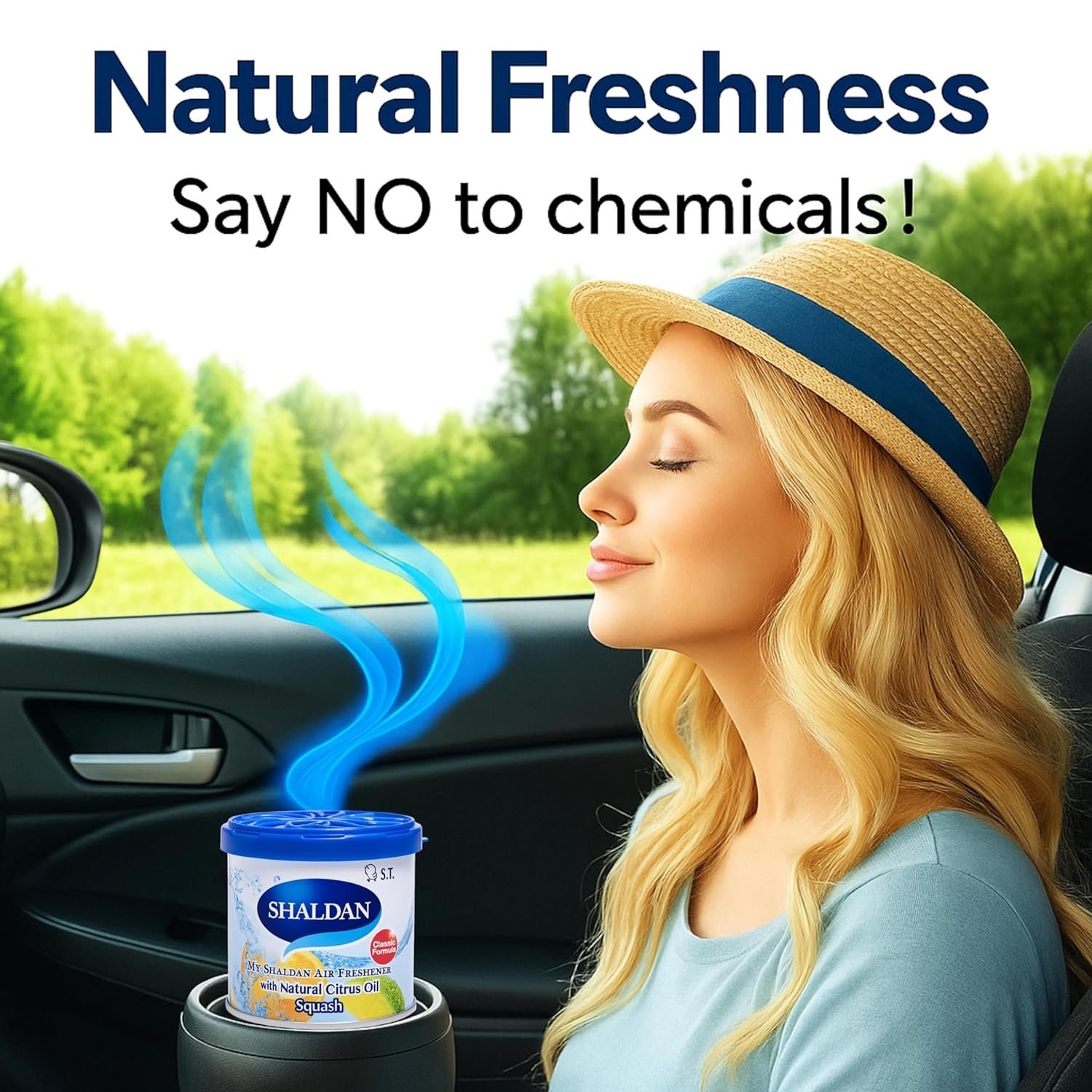 My Shaldan Japan Gel Car Perfume Air Freshener (Squash, 80 g, Citrus) - Image 5