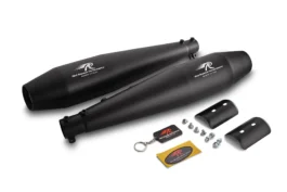 Red Rooster Performance Exhaust RRP Stellar for RE Continental GT 650/ RE Interceptor 650 | Black Matte
