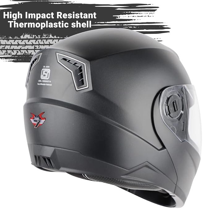 Steelbird SBA-7 7Wings Flip-Up Helmet - Image 6