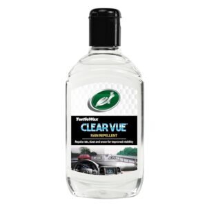 Turtle Wax Clearvue Rain Repellant for Car, Durable Hydrophobic Coating for All Exterior Glass Including Motorbike Helmets, Improves Visibility and Safety, Ideal for Monsoon Season, 100ml