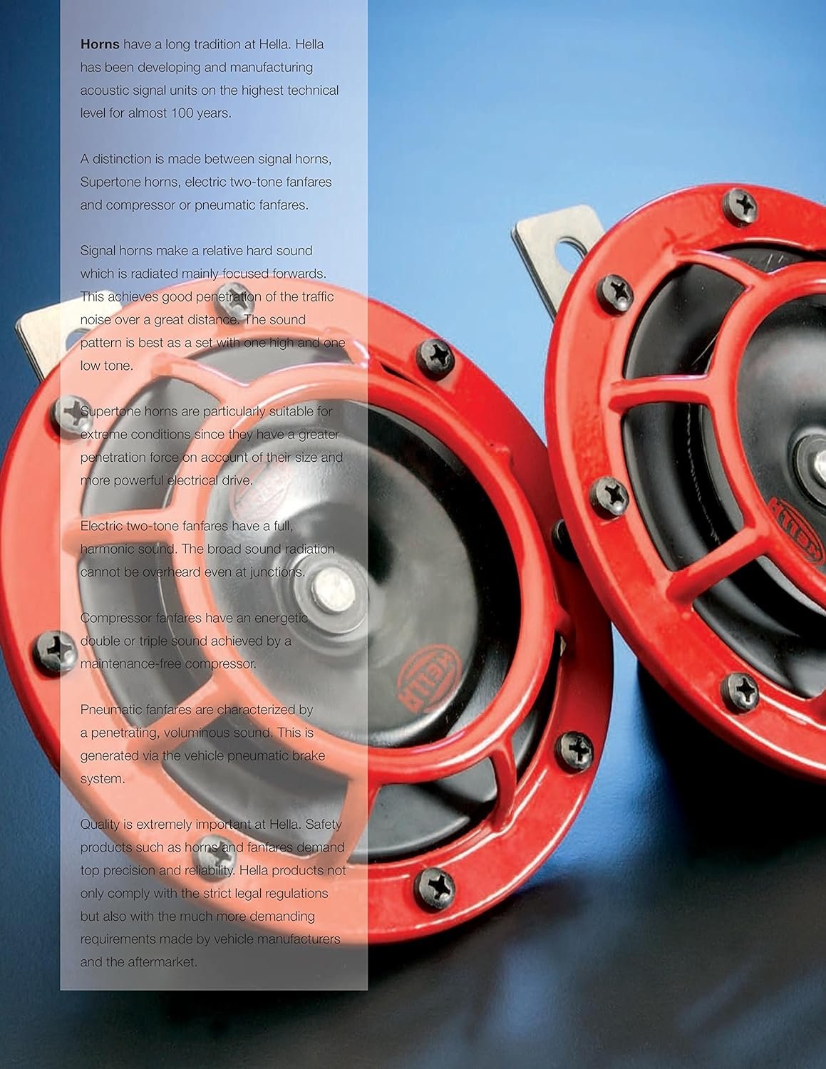 Hella TE30 SET Chrome Twin Tone Trumpet Horn- Universal - Image 5