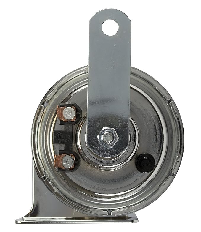 Hella TE30 SET Chrome Twin Tone Trumpet Horn- Universal - Image 3