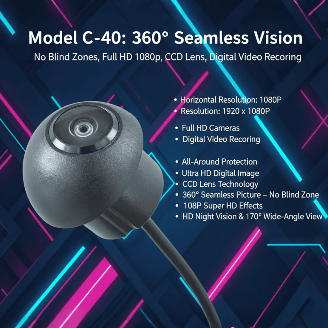 MOCO C-40 2K 360˚ Bird View Add-On Kit For Android Player - Image 7