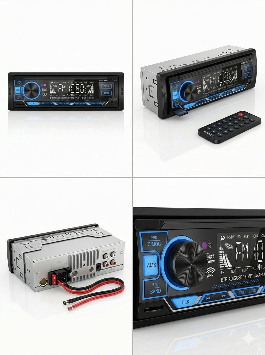 Kardeck KDKFM-8255 MP3/ FM/ MW Digital Media Player - Image 2