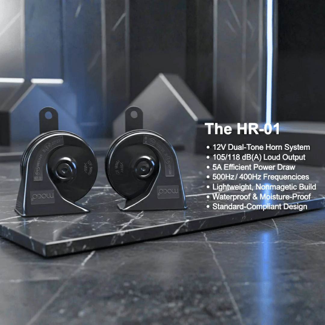 MOCO HR-01 Trumpet Horn 12 Volts-Electrical Horn - Image 7