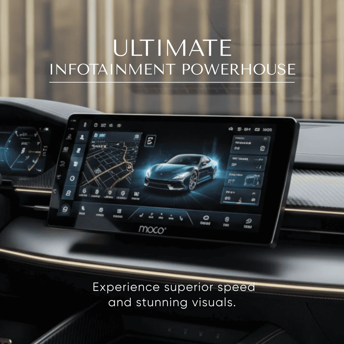 MOCO X5 (9") OLED 1K Infotainment System | 4GB + 64GB With Android Auto / Apple Car Play - Image 6
