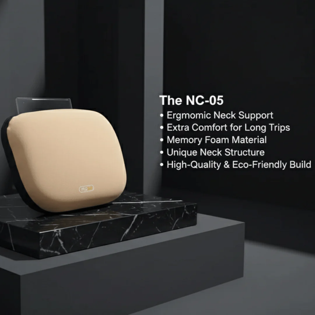 MOCO Leatherette Memory Neck Cushion (3X Comfort) - Image 11