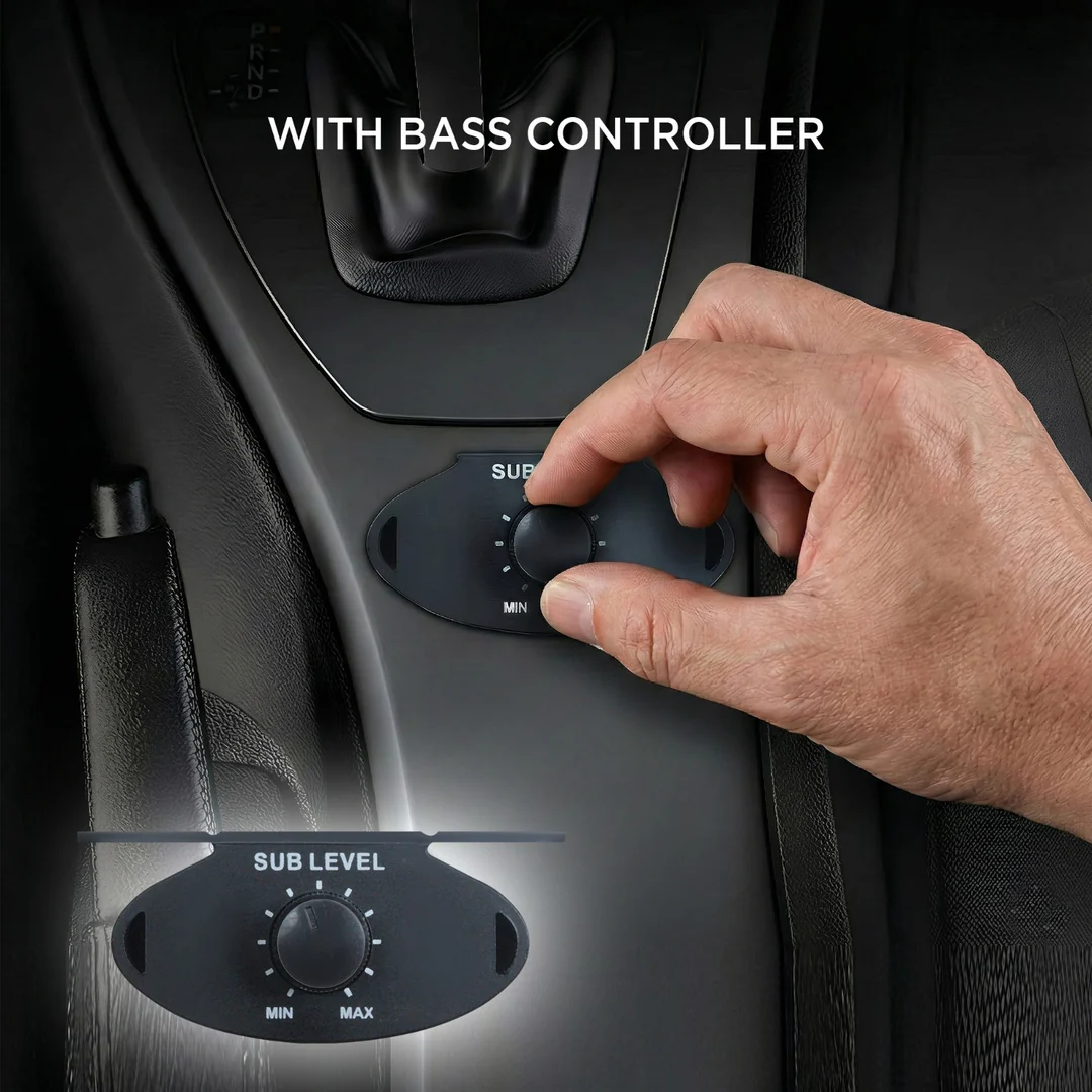 MyTVS 8" Slim Underseat Subwoofer VXSW-8 | Vibe X Series - Image 4